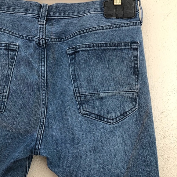 PacSun Distressed Slim Fit Blow Out Knee Jeans Medium Wash Size 32 x 32 - Picture 7 of 12